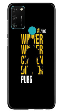 Pubg Winner Winner Mobile Back Case for Honor 9A  (Design - 177)