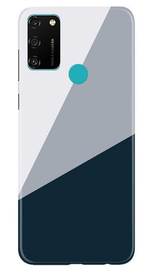 Blue Shade Mobile Back Case for Honor 9A (Design - 182)