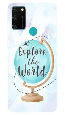 Explore the World Mobile Back Case for Honor 9A (Design - 207)