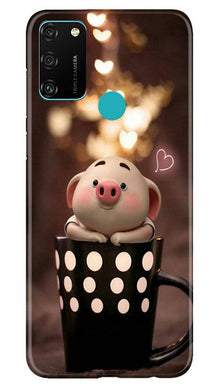 Cute Bunny Mobile Back Case for Honor 9A (Design - 213)
