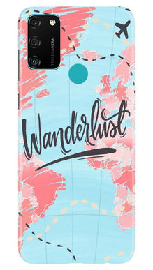 Wonderlust Travel Mobile Back Case for Honor 9A (Design - 223)