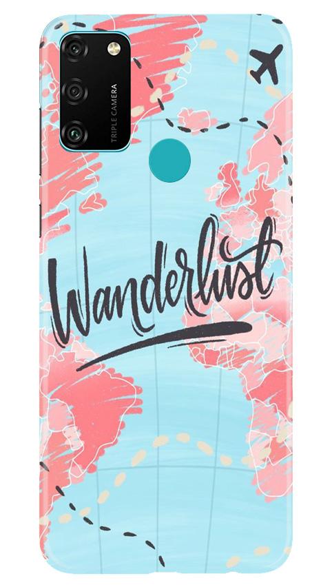 Wonderlust Travel Case for Honor 9A (Design No. 223)