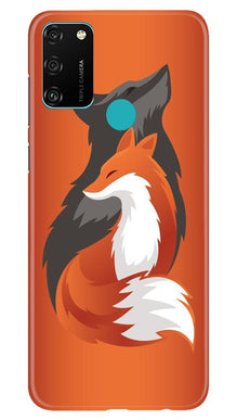 Wolf  Mobile Back Case for Honor 9A (Design - 224)