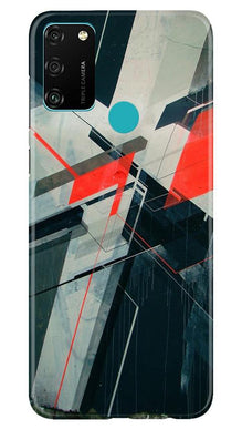 Modern Art Mobile Back Case for Honor 9A (Design - 231)