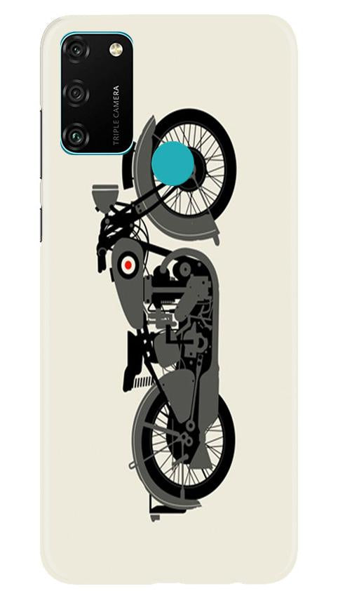 MotorCycle Case for Honor 9A (Design No. 259)