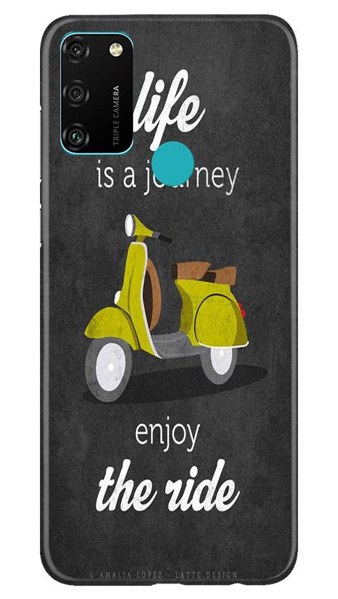 Life is a Journey Case for Honor 9A (Design No. 261)