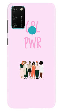 Girl Power Mobile Back Case for Honor 9A (Design - 267)