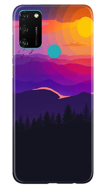 Sun Set Mobile Back Case for Honor 9A (Design - 279)