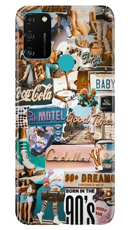 Vintage Design Case for Honor 9A (Design No. 284)