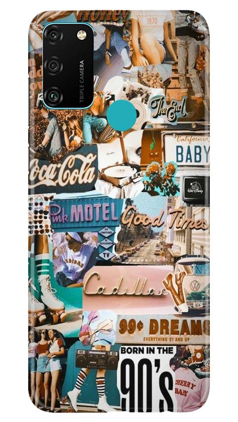 Vintage Design Case for Honor 9A (Design No. 284)