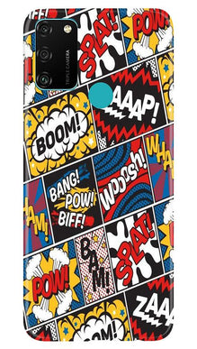 Boom Mobile Back Case for Honor 9A (Design - 302)