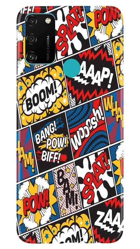 Boom Mobile Back Case for Honor 9A (Design - 302)