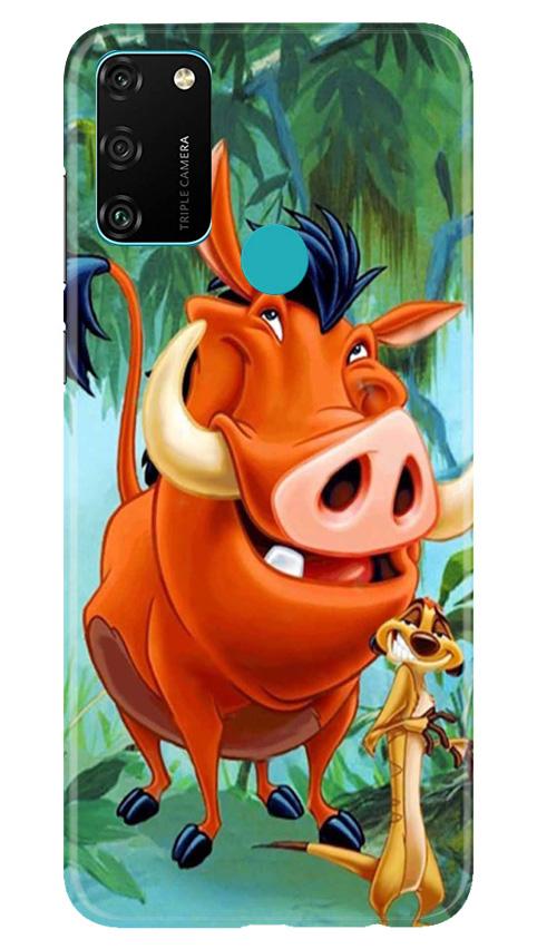 Timon and Pumbaa Mobile Back Case for Honor 9A (Design - 305)