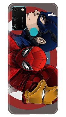 Superhero Mobile Back Case for Honor 9A (Design - 311)