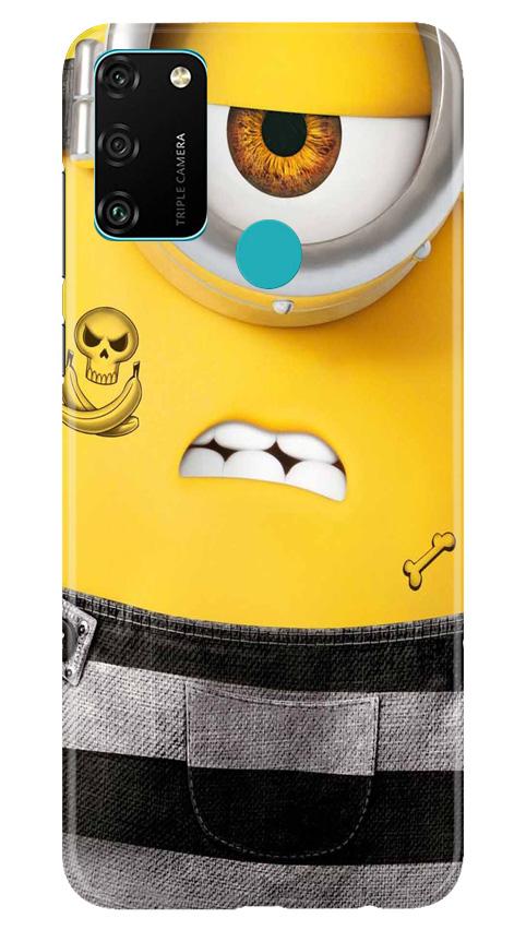 Minion Mobile Back Case for Honor 9A (Design - 324)