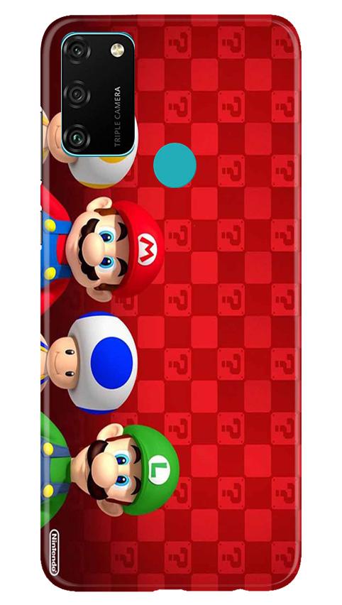 Mario Mobile Back Case for Honor 9A (Design - 337)