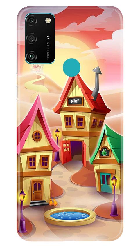 Sweet Home Mobile Back Case for Honor 9A (Design - 338)