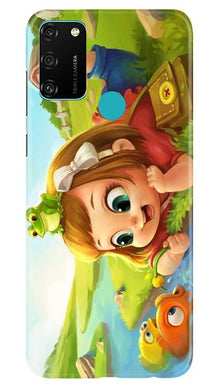 Baby Girl Mobile Back Case for Honor 9A (Design - 339)