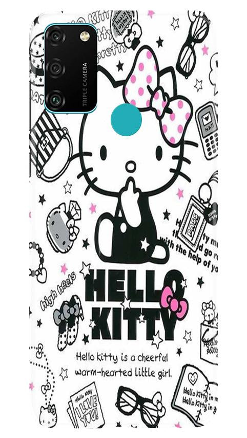 Hello Kitty Mobile Back Case for Honor 9A (Design - 361)