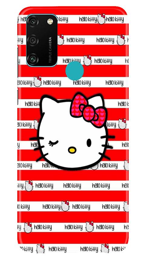 Hello Kitty Mobile Back Case for Honor 9A (Design - 364)