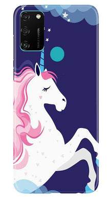 Unicorn Mobile Back Case for Honor 9A (Design - 365)