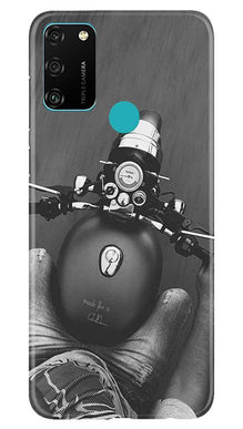 Royal Enfield Mobile Back Case for Honor 9A (Design - 382)