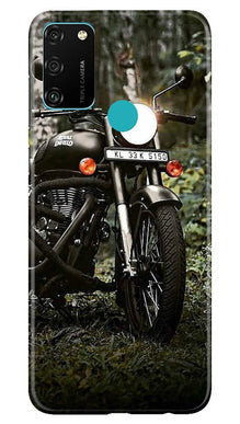 Royal Enfield Mobile Back Case for Honor 9A (Design - 384)