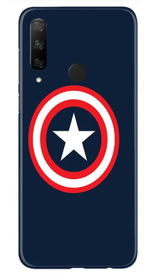 Captain America Mobile Back Case for Honor 9x (Design - 42)