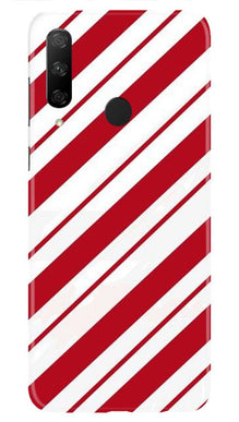 Red White Mobile Back Case for Honor 9x (Design - 44)