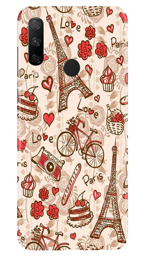 Love Paris Case for Honor 9x  (Design - 103)