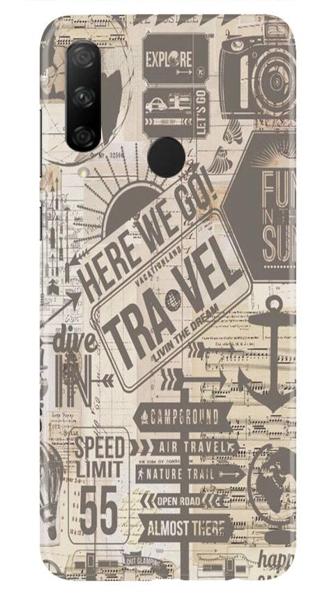 Travel Case for Honor 9x  (Design - 104)