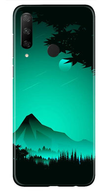 Moon Mountain Mobile Back Case for Honor 9x (Design - 204)