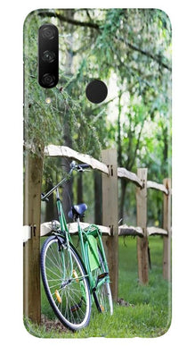 Bicycle Mobile Back Case for Honor 9x (Design - 208)