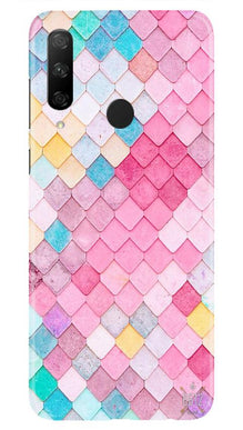 Pink Pattern Mobile Back Case for Honor 9x (Design - 215)