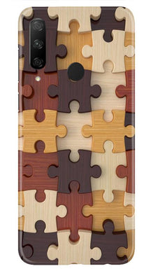 Puzzle Pattern Mobile Back Case for Honor 9x (Design - 217)