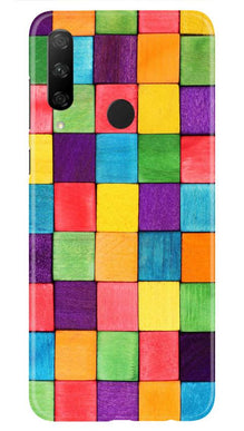 Colorful Square Mobile Back Case for Honor 9x (Design - 218)