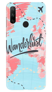 Wonderlust Travel Mobile Back Case for Honor 9x (Design - 223)