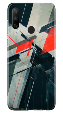 Modern Art Mobile Back Case for Honor 9x (Design - 231)