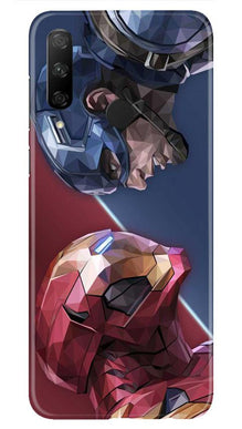 Ironman Captain America Mobile Back Case for Honor 9x (Design - 245)