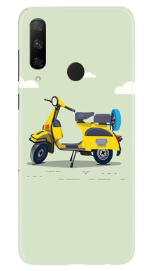 Vintage Scooter Mobile Back Case for Honor 9x (Design - 260)