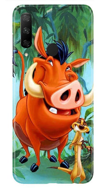 Timon and Pumbaa Mobile Back Case for Honor 9X (Design - 305)
