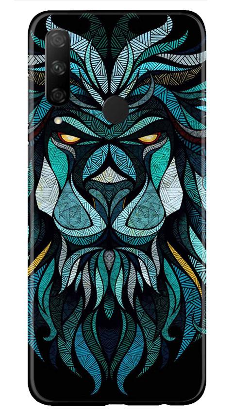 Lion Mobile Back Case for Honor 9X (Design - 314)