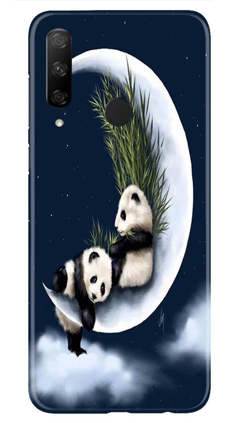 Panda Moon Mobile Back Case for Honor 9X (Design - 318)