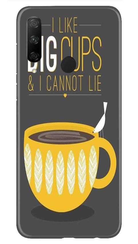 Big Cups Coffee Mobile Back Case for Honor 9X (Design - 352)