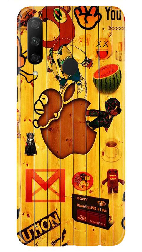Wooden Texture Mobile Back Case for Honor 9X (Design - 367)