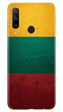Color Pattern Mobile Back Case for Honor 9X (Design - 374)