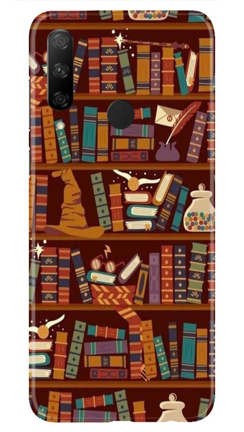 Book Shelf Mobile Back Case for Honor 9X (Design - 390)