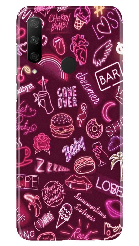 Party Theme Mobile Back Case for Honor 9X (Design - 392)