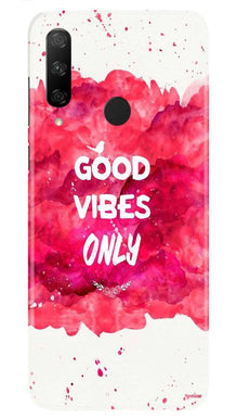 Good Vibes Only Mobile Back Case for Honor 9X (Design - 393)
