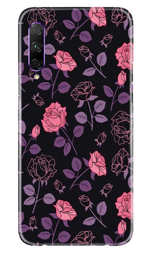 Rose Pattern Mobile Back Case for Honor 9x Pro (Design - 2)